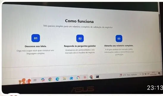 Tela 'Como funciona' do app da Lari